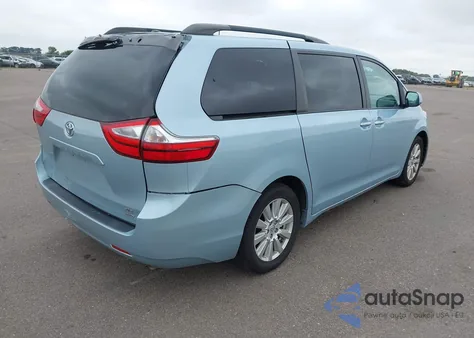 2015 Toyota Sienna Xle 7 Passenger from USA, damaged, VIN 5TDDK3DC8FS095348
